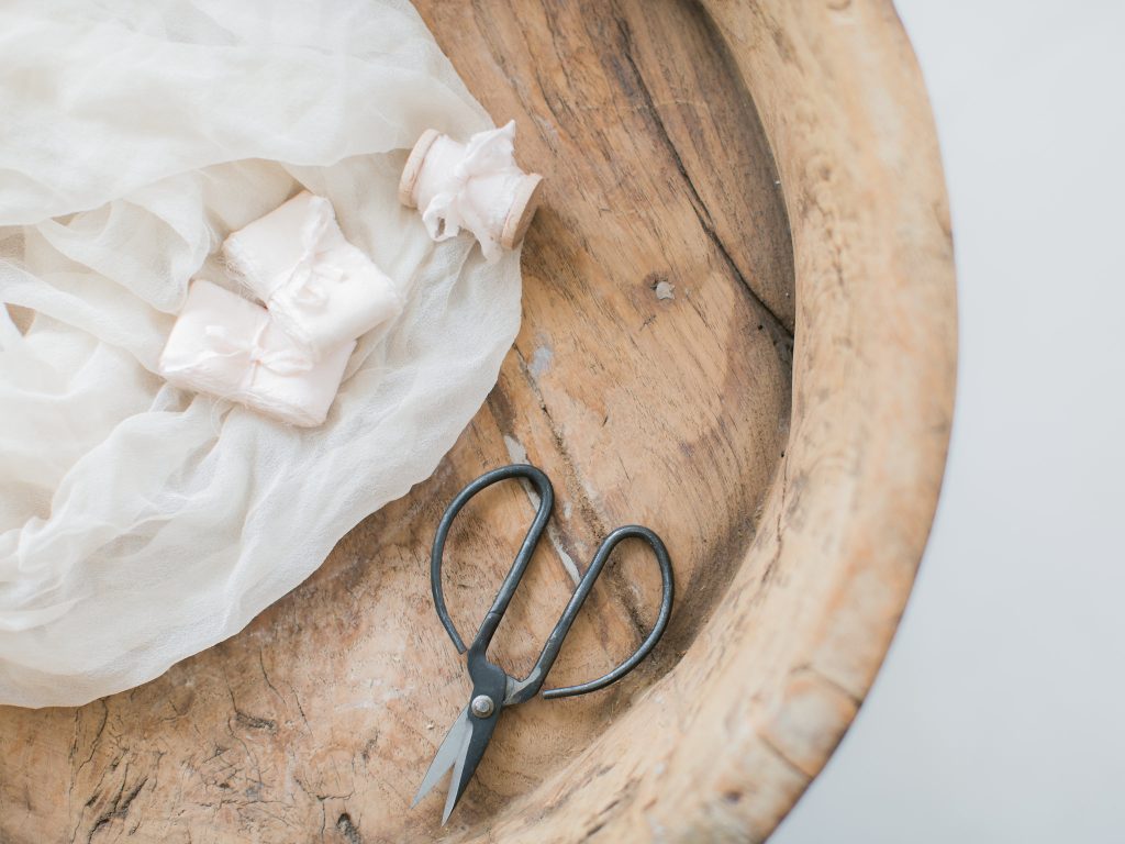 La Lettre Lint atelier handgemaakte zijden linten hand dyed silk ribbon