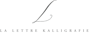 Logo La Lettre Kalligrafie La Lettre Kalligrafie Geeske Kapenga