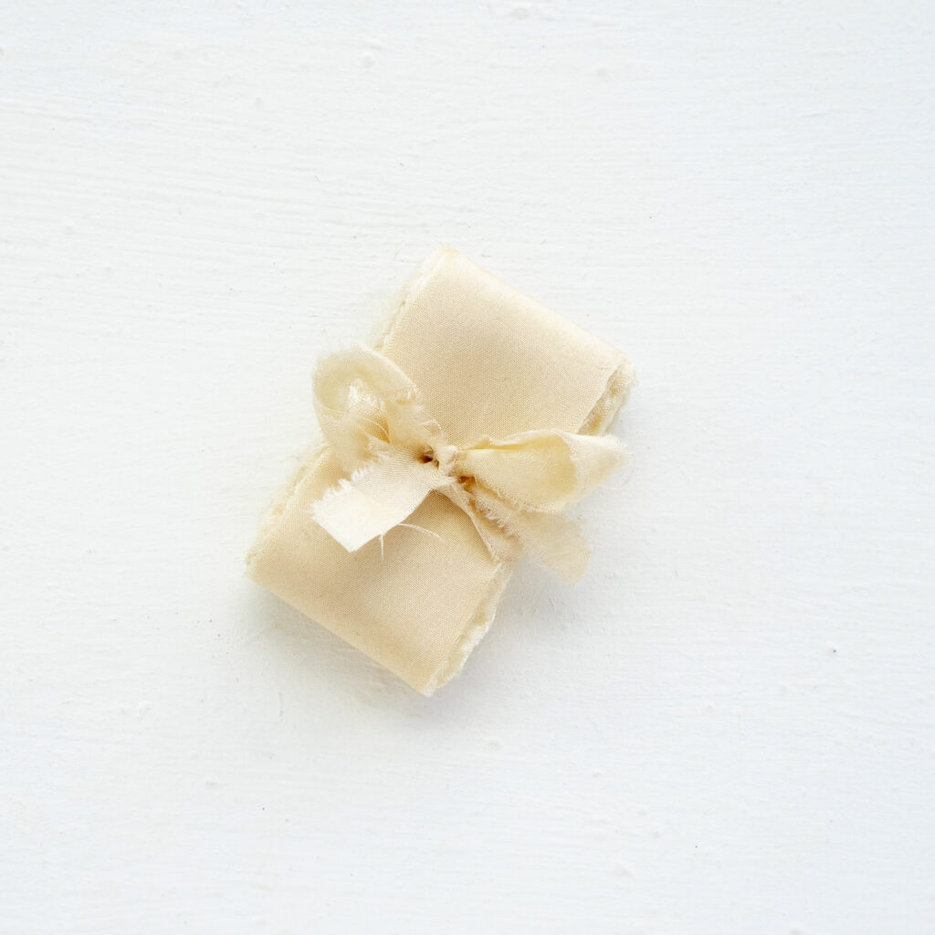 Webshop Zijden Linten Silk Ribbon La Lettre Kalligrafie Milk & Honey