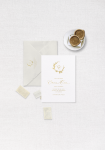 Save the Date La Lettre Collection Monogramme Semi-Custom huwelijks bruiloft trouw uitnodigingen wedding invites
